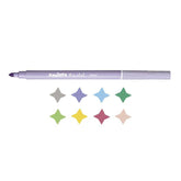 CARIOCA PASTEL PLASTIC BOX FELT TIP PENS 8 PIECES